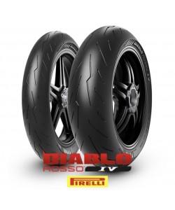 Pirelli Diablo Rosso IV 120/70ZR17 (58W) ve 180/55ZR17 (73W)